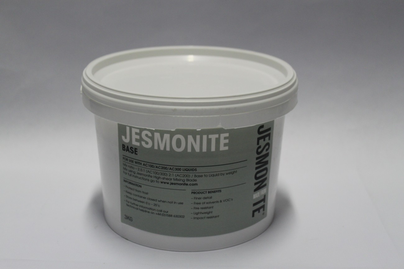 Jesmonite AC100 Water Based Acrylic Powder only Glassfibre and Resin