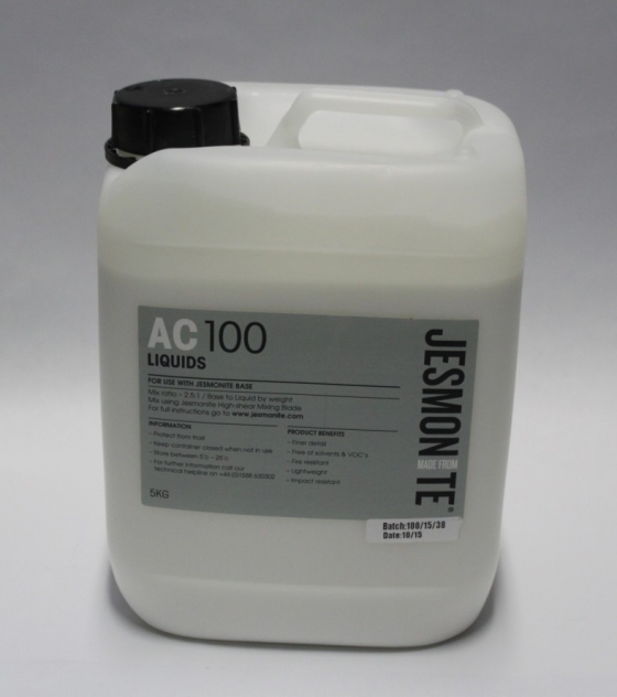 Jesmonite AC100 Water Based Acrylic LIQUID ONLY | Glassfibre and Resin