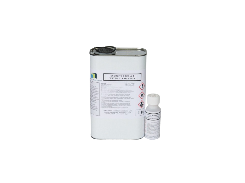 Resina de poliéster transparente Synolite 0328-A-1 5kg + catalizador -  ArtBendix