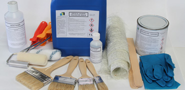 Glassfibre Kits - Repair and Create