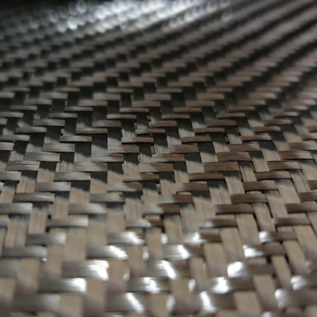Carbon Fibre 200g/m2 Twill Weave (per m2) Glassfibre and Resin