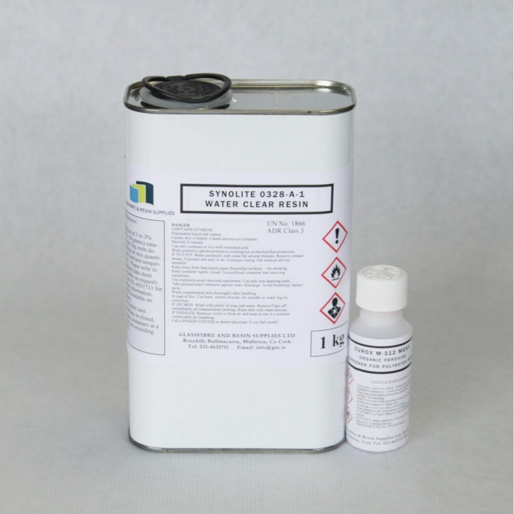 Water Clear Casting Polyester Resin Glassfibre and Resin Supplies Ltd