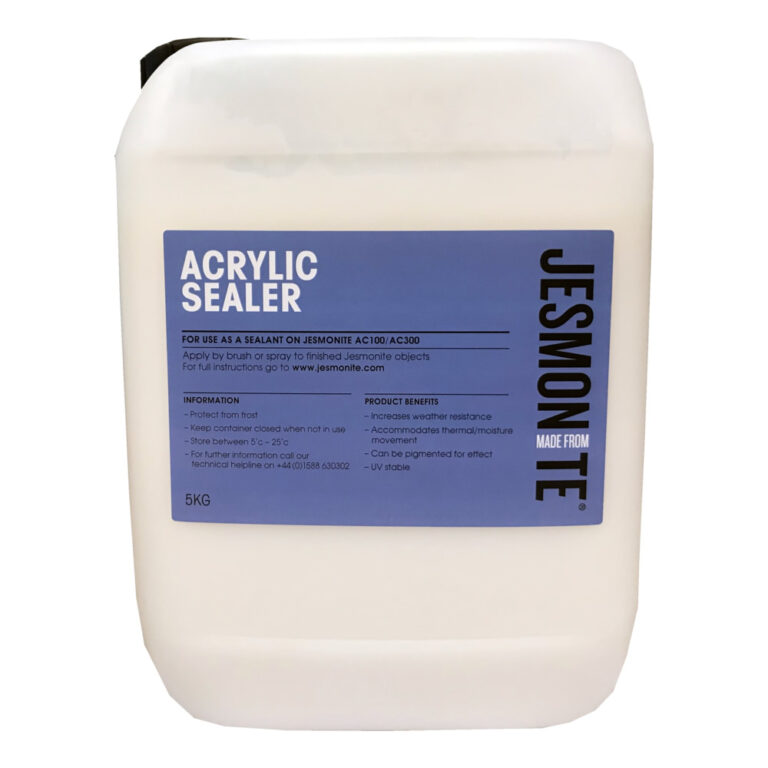 Jesmonite AC100 Acrylic Sealer 5kg Glassfibre and Resin Supplies Ltd