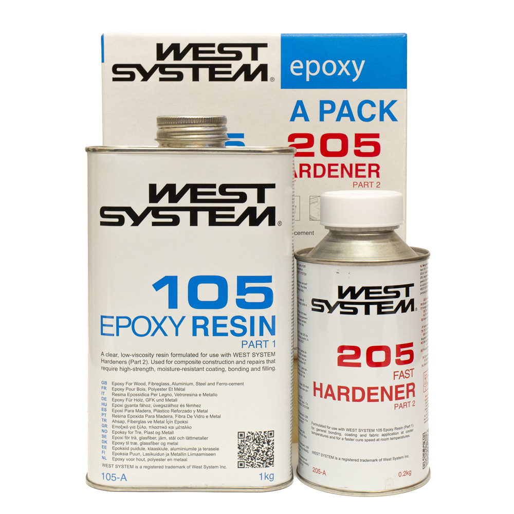 West System – Epoxy Resin (Marine Grade – Lloyd's Approved) – A Pack  (1.2KG)